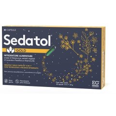 Sedatol Gold Integratore Di Melatonina Lavanda Passiflora E Vitamina B6 30 Capsule