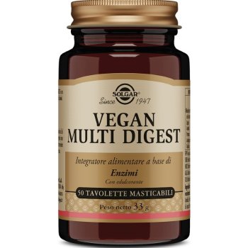 solgar - vegan multi digest 50 tavolette masticabili
