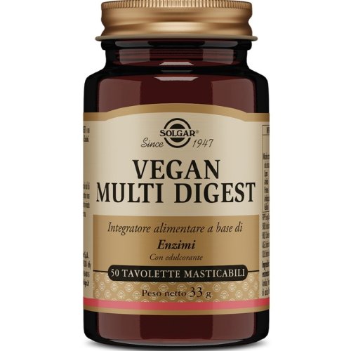 Solgar - Vegan Multi Digest 50 Tavolette Masticabili