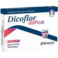 dicoflor ibsplus integratore di probiotici 20 capsule