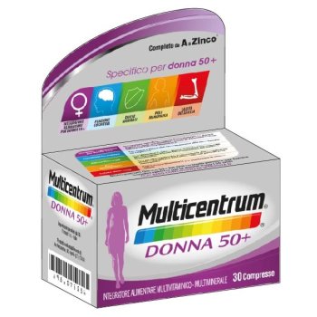 multicentrum donna 50+ 30 compresse - farmed srl