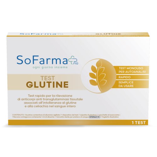 Sofarmapiù Test Glutine Autodiagnostico