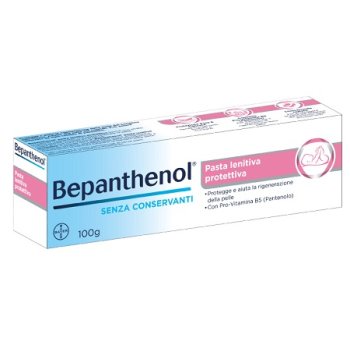 bepanthenol pasta lenitiva protettiva 100g - farmed srl