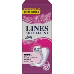 lines specialist lady light normal proteggislip ultra sottile 22 pezzi