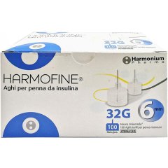 harmofine 100 aghi 32g 6mm
