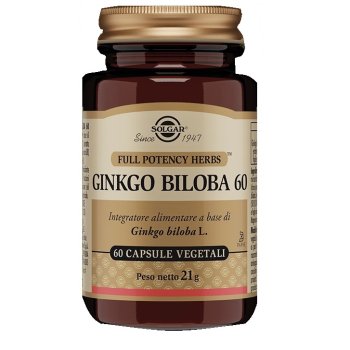 solgar - ginkgo biloba 60 capsule