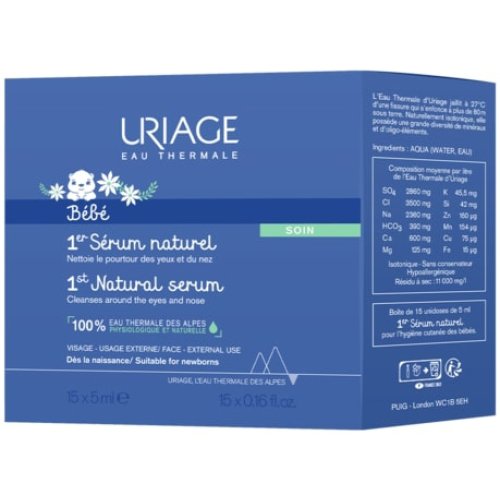 Uriage - BEBE SIERO FISIO 15X5ML