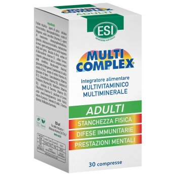 esi multicomplex adulti vitamine e sali minerali 30 compresse