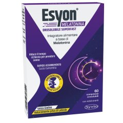 esyon melatonina 60 cpr orosol