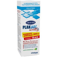 emoform plakout active collutorio clorexidina 0,12% 300ml