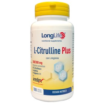 longlife l-citrulline pl100cps
