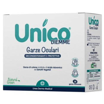 unico garze oculari 14pz