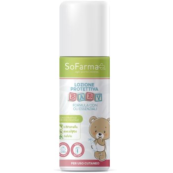 sofarmapiù lozione anti-zanzare protettiva baby 75ml 