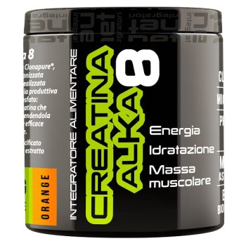 creatina alka 8 arancia 200g