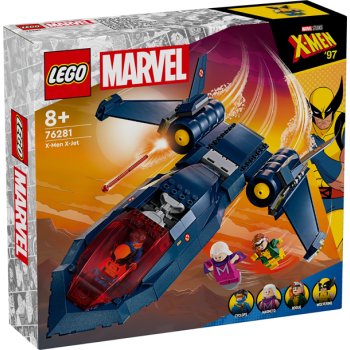 lego 76281 x-jet di x-men