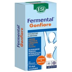 esi fermental gonfiore 10 stick orosolubili