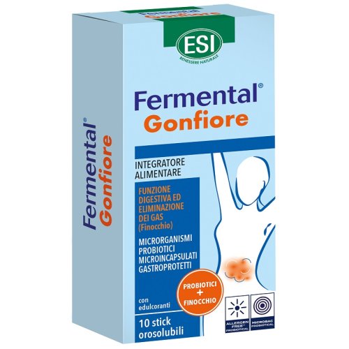 Esi Fermental Gonfiore 10 Stick Orosolubili