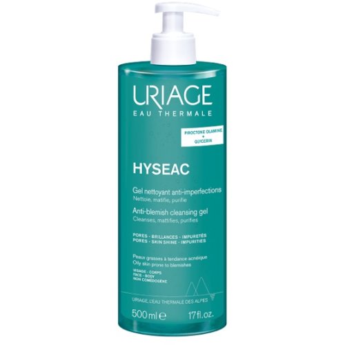 Uriage Hyséac Gel Detergente Purificante Viso e Corpo 500 ml