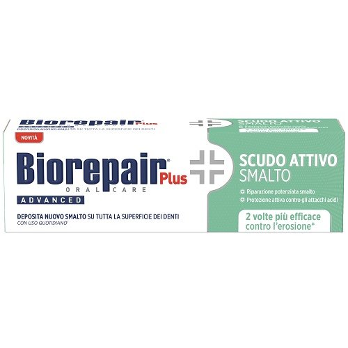 Biorepair Plus Advanced Dentifricio Scudo Attivo Smalto 75ml