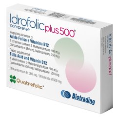 idrofolic plus*500 30cpr