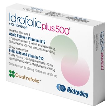 idrofolic plus*500 30cpr