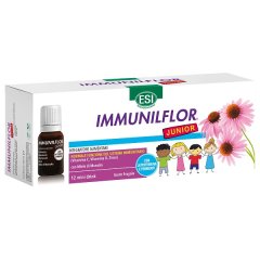 esi immunilflor junior con lattoferrina e fermenti gusto fragola 12 mini drink da 15ml