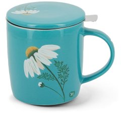 neavita infusiera camomilla in porcellana new bone china filtro acciaio 350ml