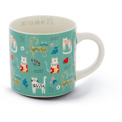 neavita mug in ceramica new bone china tea & friends - gatto