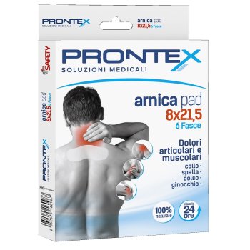 prontex arnica pad 8x21,5 6pz