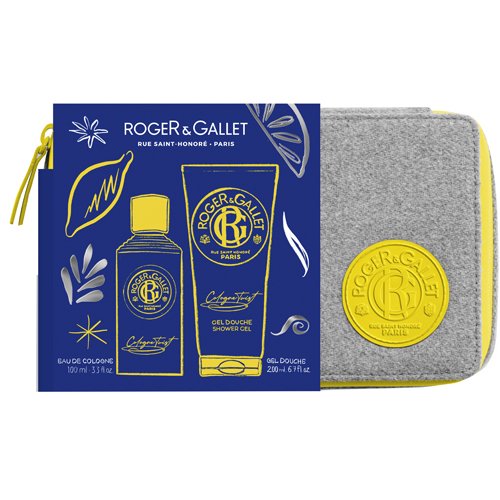 Roger&Gallet - Cofanetto Regalo Trousse Natale Uomo Cologne Twist Con Acqua Di Colonia 100ml + 