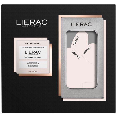 Lierac Lift Integral Cofanetto Idea Regalo Set Natale - Crema Giorno Rassodante 50ml + Patch Viso R