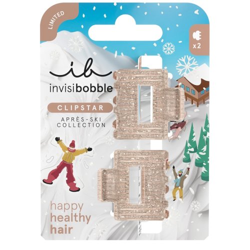 Invisibobble Set Per Capelli Collezione Après-Ski - 2 Fermagli Per Capelli