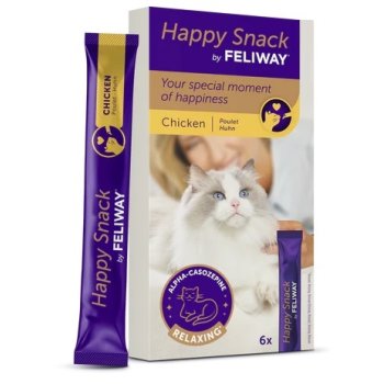 feliway happy snacks 6 sticks