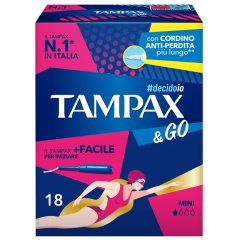 tampax &go mini 18pz