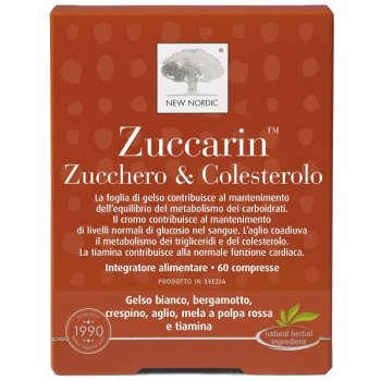 zuccarin zucchero&colest 60cpr