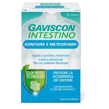 gaviscon intestino gonfiore