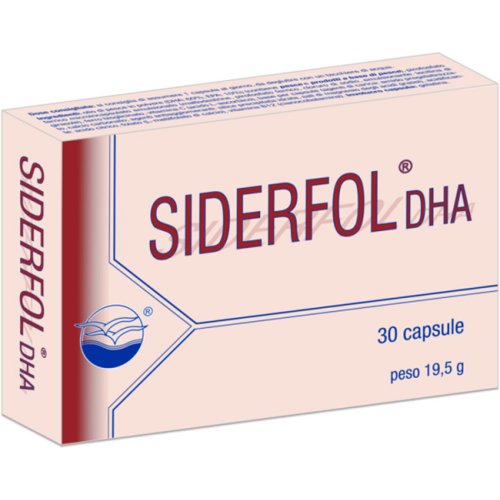 SIDERFOL 30 Cps 600mg