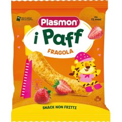 plasmon paff snack fragola 15g