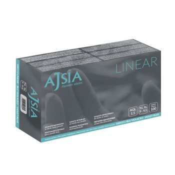 ajsia guanti nitrile xl 100pz
