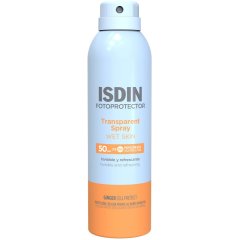 transparent spray wet skin 50