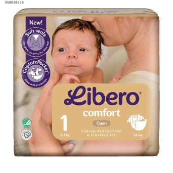 libero comf.1 2-5kg 24pz
