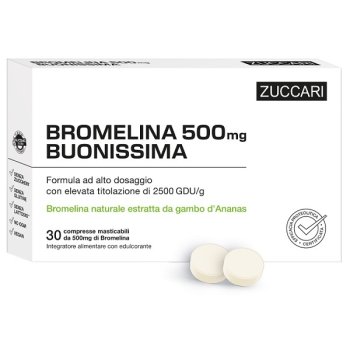 bromelina 500 buonissima 30cpr
