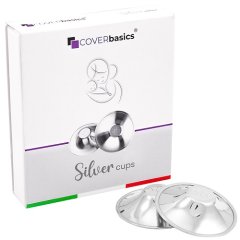 coverbasics silver cups 2pz