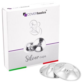 coverbasics silver cups 2pz