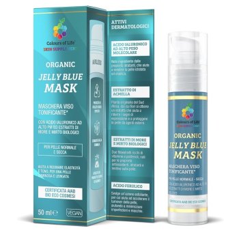 jelly blue organic mask 50ml