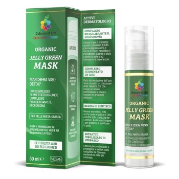 jelly green organic mask 50ml