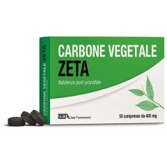 carbone vegetale 50cpr n/f zet