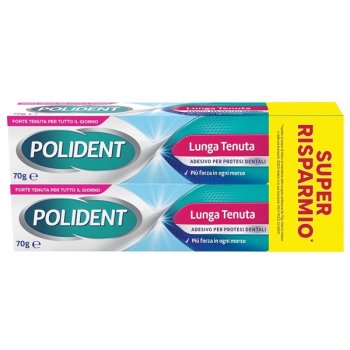 polident lunga tenuta 2x70g