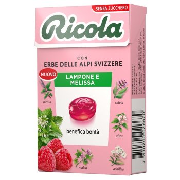 ricola lampone & melis.s/z 50g