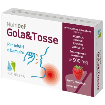 nutridef gola&tosse 20cpr